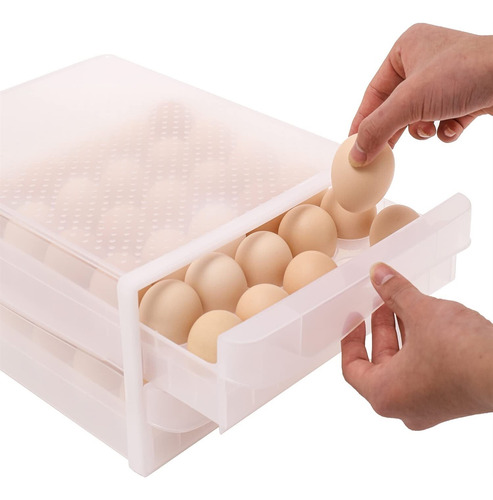 Contenedor De Huevos De 60 Capacidades Para Refrigerador
