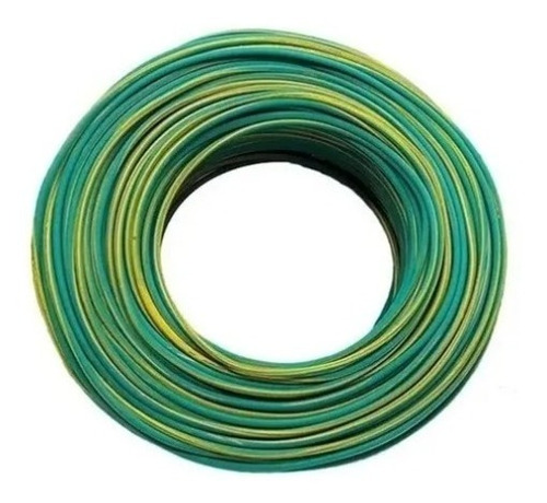 Cable Unipolar 2.5 Mm Normalizado Verde Rollo 100 Mts Int