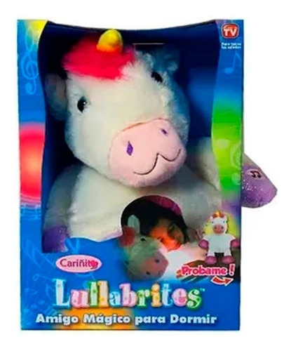 Unicornio Lullabrites Peluche Con Luz Y Sonido Tv Cariñito