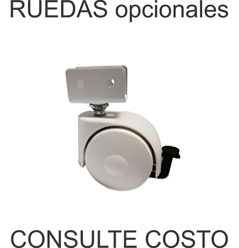 Cuna 5 En 1 Y Colchón: Colecho, Escritorio Y Mas. 1 X 0,50 M Blanco