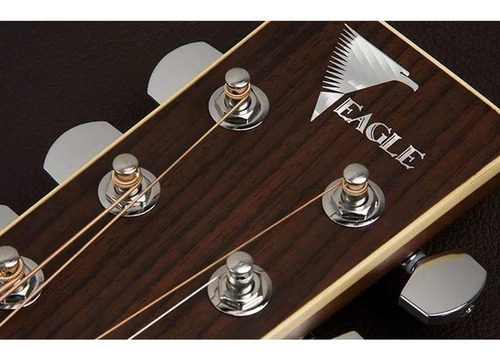 Imagem 3 de 4 de Violão Eagle Gl36 Capitacao Ativa Cutway Natural