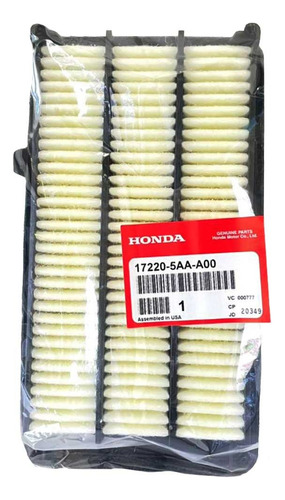 Filtro Aire Original Honda Crv 2017/2023 1.5 Turbo