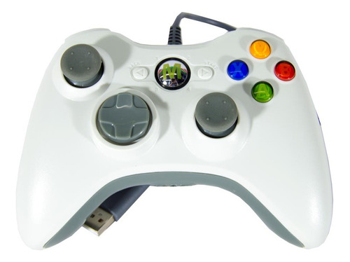 Control Alámbrico Usb Compatible Con Xbox 360