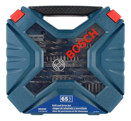 Set Puntas Brocas Y Dados Bosch X-line 65pzas