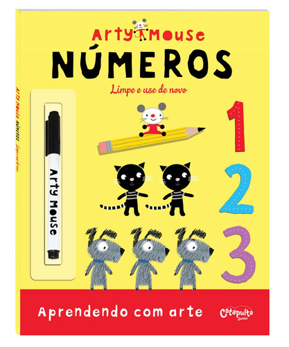 Arty Mouse numeros, de Stanley, Mandy. Série Arty Mouse Editora Catapulta Editores Ltda, capa mole em português, 2016