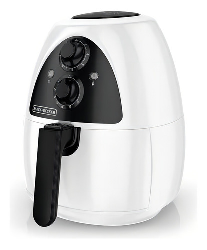Freidora De Aire 2 Lts 1200 W Blanco Black+decker Hf100wd