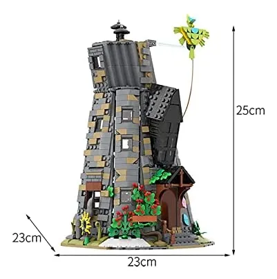Ggoot Juego Bloques Construcción Modular Castillo Medieval