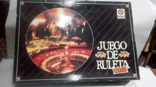 Juego De Ruleta Club De Ruibal Completo En Su Caja 