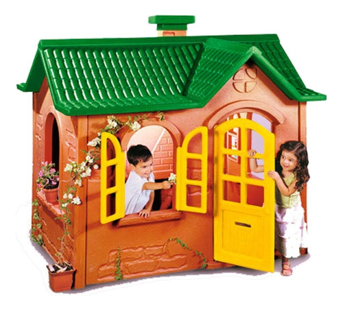 Casa Casita Del Bosque Plástica Rotoys Gratis Caba 