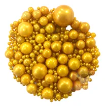 Comprar Sprinkles Mix Perlas Comestibles Dorado Reposteria Belgrano