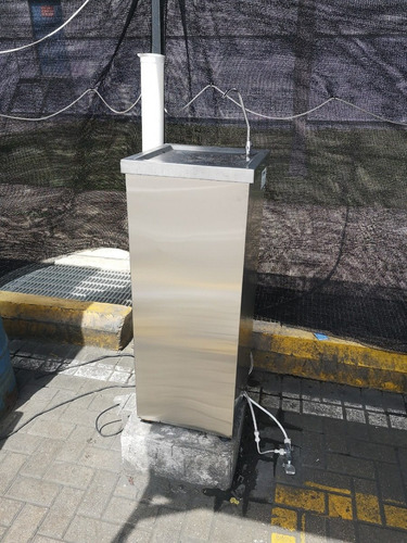 Dispensador Fuente De Agua Fria Filtrada Accionada Por Pedal