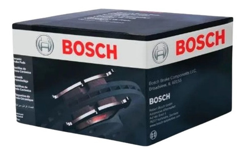 Pastilha Freio Traseira Cerâmica Bosch Ford Edge 3.5