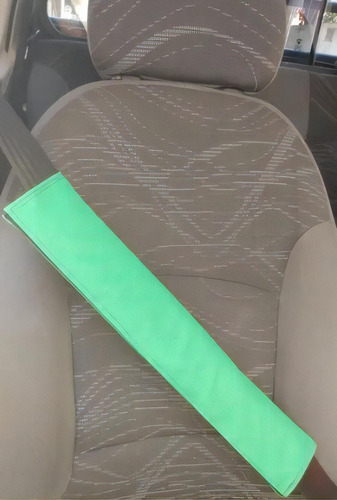 Par Protetor Cinto Segurança Adulto E Infantil Varias Cores Cor Verde