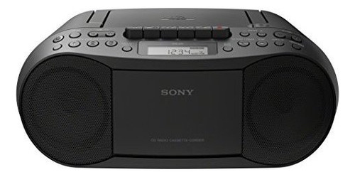 Sony Stereo Cd / Cassette Boombox Home Audio Radio, Negro