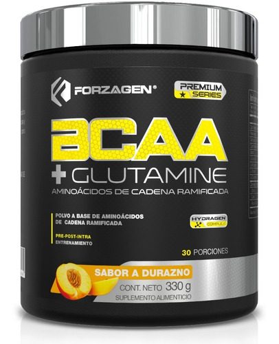 Forzagen Aminoácidos Bcaa+glutamine 330g | Complejo Hydragen