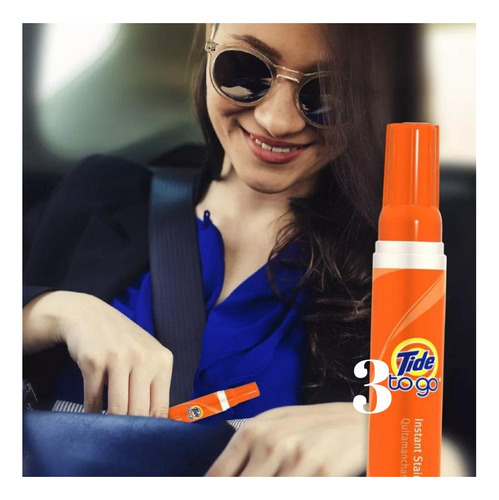 Kit Caneta Tide To Go Removedor Manchas Instantâneo