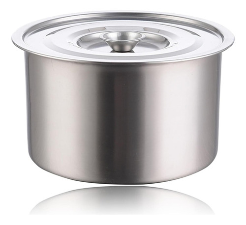 Sockpot De 12 Cm, Stew Pot De Acero Inoxidable Simple Con Ta