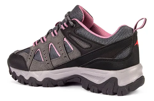 Zapatillas Montagne Highland Gris Rosa Mujer