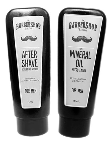 Kit Aceite Mineral Oil + After Shave Barbershop Tratamiento