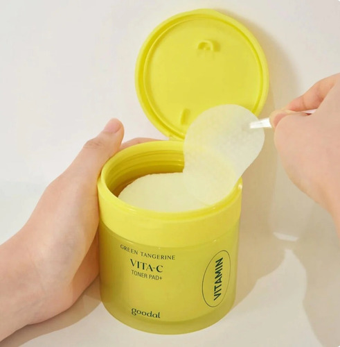 Goodal Green Tangerine Vita-c Toner Pads Vitamina C Corea