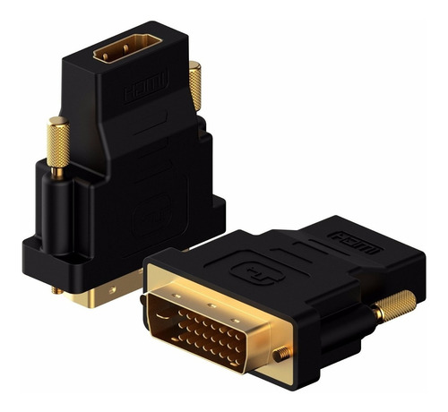 Adaptador Dvi-d A Hdmi Dvi-d Macho Bidireccional