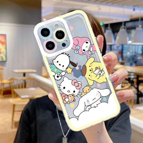 Funda De Teléfono Sanrio Hello Kitty For iPhone 15 14 13 12