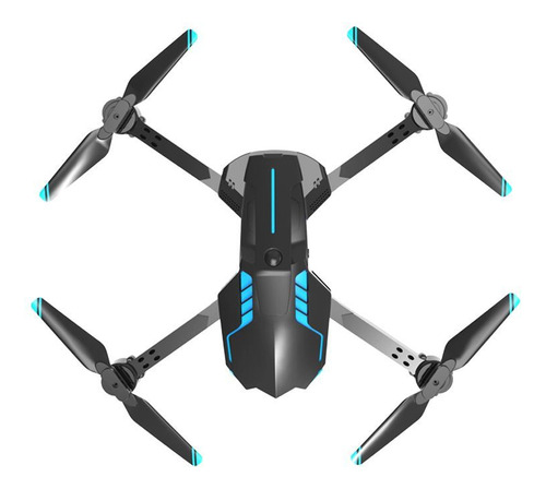 Combo Drone X6 Pro Dual Camara Plegable Con 2 Baterías Color Negro