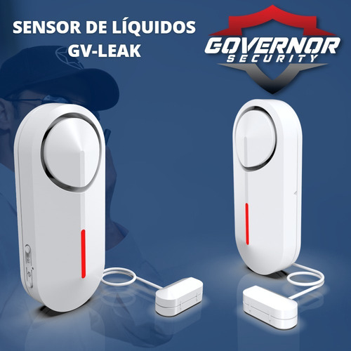 Sensor De Inundación Governor Gv-leak Sirena Agua Liquidos