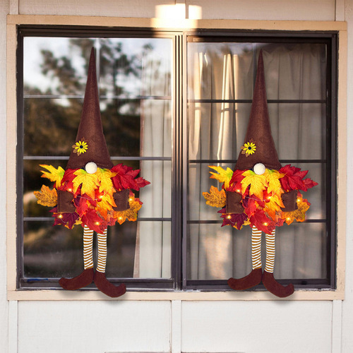 Corona W Wreath Outdoor For Halloween Y Acción De Gracias P