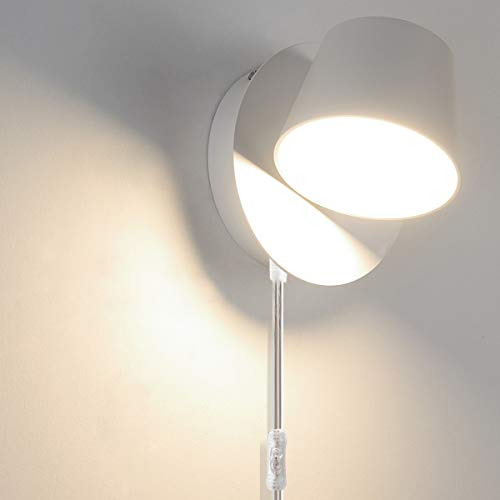 Lámpara De Pared Led Moderna Luzden Mini, 7w 3000k, Blanco
