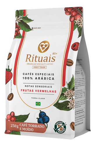 Café 3 Corações Molido Rituais Frutos Rojos - 250g