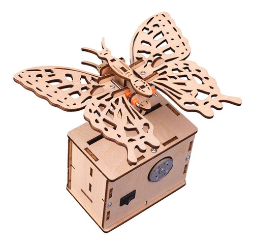 Creative Butterfly Flying Gear Science Experiment Para