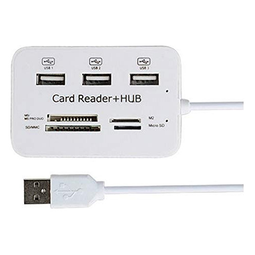 Usb Hub Combo Divisor Alta Velocidad Puerto Multiusb Tipo C