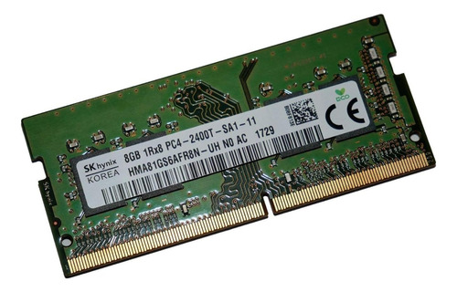 Memorias Ram Sk Hynix 8gb. 1rx8. Pc4-2400t (original) (Usado)