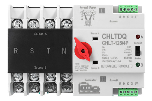 Interruptor Selector Solar Switch Rail Tipo De Alimentación