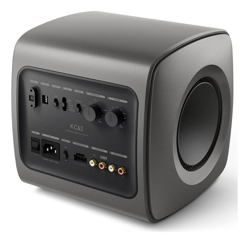 Kef Kc62 Subwoofer Compacto 1000 W (gris Titanio) Color Gris