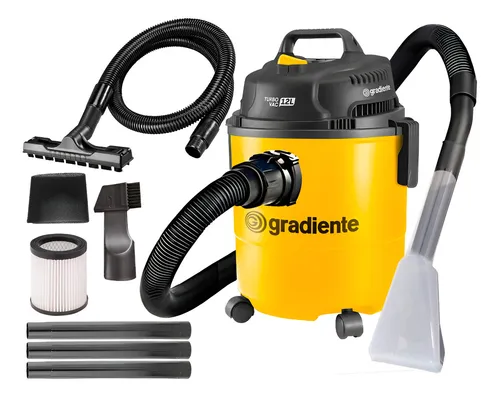 Aspirador 12l Extrator Sujeira 1200w 3 Em 1 C/ Bico Amarelo