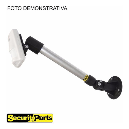 Kit 10 Suportes Câmera Segurança Cftv Infra Sensor Iva 40cm