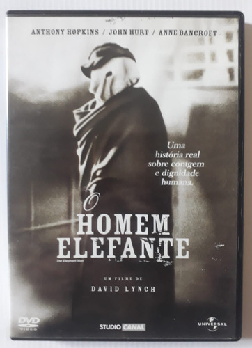 Dvd O Homem Elefante - Anthony Hopkins - Original (Usado)
