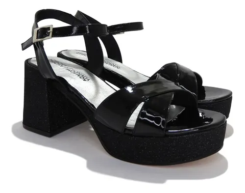 Sandalias charol mujer sale