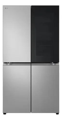 Geladeira LG Smart Multidoor 670l Frost Free Inverter Instav Prateado