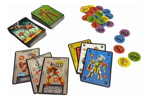 Imagen 3 de 6 de Juego De Mesa Robots El Juego De Estrategia Maldon La Plata
