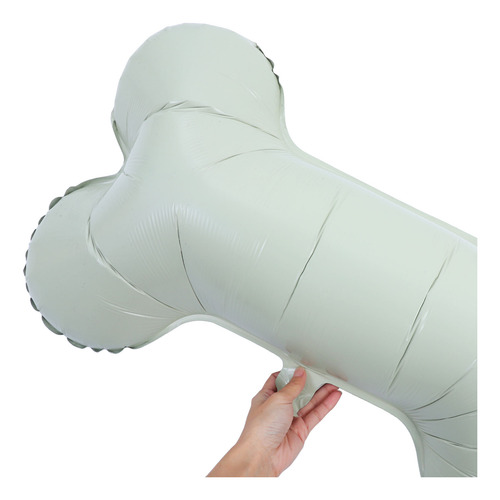 5 Globos De Papel De Aluminio Con Forma De Hueso, Globos De