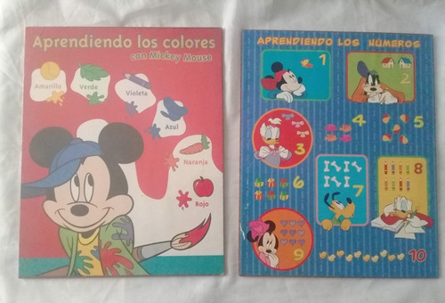 2 Cuadritos Infantiles Colores Y Números - Gabydith