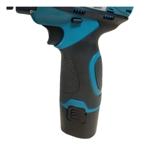 Furadeira Parafusadeira 12v 3/8 2 Bateria + 18 Acess. Bivolt