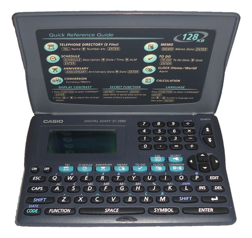 Diario Digital Casio Sf-3990 128 Kb Calculadora, Etc, Regalo