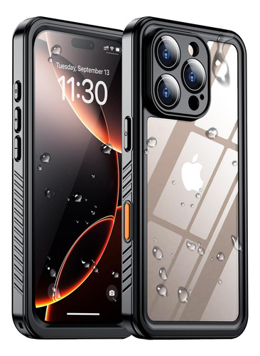 Temdan Compatível Com iPhone 16 Pro Max Case À Prova Dágua