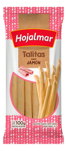 Galletitas Hojalmar Talidas Sabor Jamon - Mejor Precio