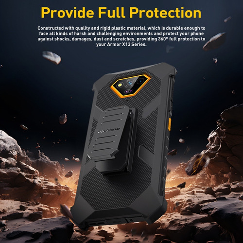 Funda Con Clip Trasero Para Ulefone Armor 21