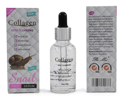 Snail Cara Aceite Colágeno Esencia Facial Cuidado De La Piel